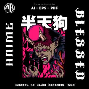 Kimetsu no Yaiba - Hantengu-Vector - SKU1568