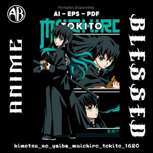 Kimetsu no Yaiba - Muichiro Tokito-Vector - SKU1620