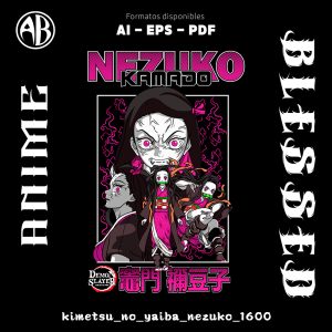 Kimetsu no Yaiba - Nezuko-Vector - SKU1600