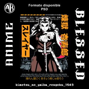 Kimetsu no Yaiba - Rengoku-PSD - SKU1543
