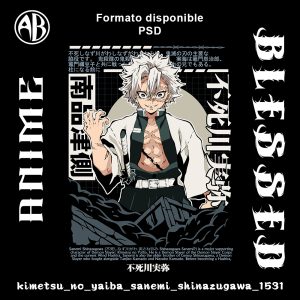 Kimetsu no Yaiba - Sanemi Shinazugawa-PSD - SKU1531