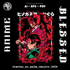 Kimetsu no Yaiba - Tanjiro-Vector - SKU1604