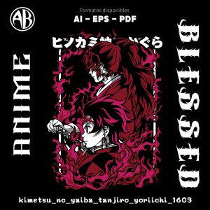 Kimetsu no Yaiba - Tanjiro Yoriichi-Vector - SKU1603