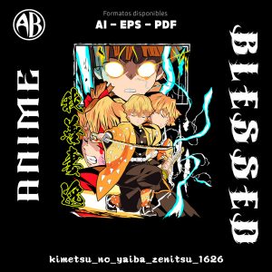 Kimetsu no Yaiba - Zenitsu-Vector - SKU1626