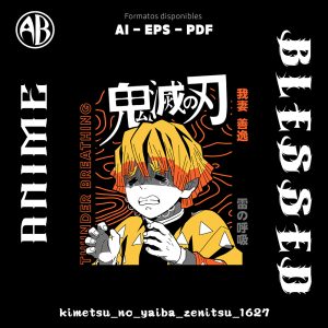 Kimetsu no Yaiba - Zenitsu-Vector - SKU1627