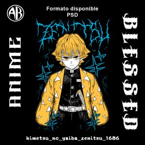 Kimetsu no Yaiba - Zenitsu-PSD - SKU1686