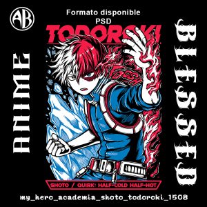 My Hero Academia - Shoto Todoroki-PSD - SKU1508