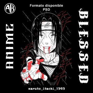 Naruto - Itachi-PSD - SKU1393