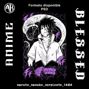 Naruto - Sasuke Serpiente-PSD - SKU1424