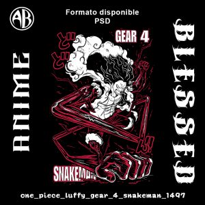 One Piece - Luffy Gear 4 Snakeman-PSD - SKU1497