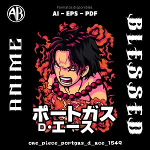 One Piece - Portgas D Ace-Vector - SKU1549