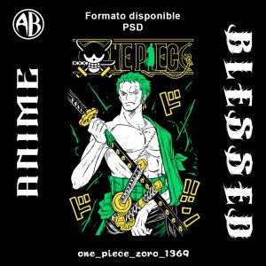 One Piece - Zoro - SKU1369-PSD