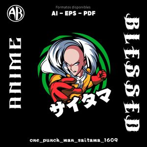 One Punch Man - Saitama-Vector - SKU1609