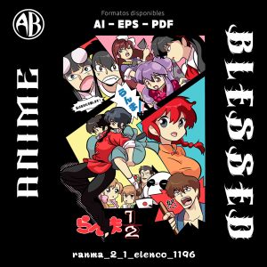 Ranma 1 2 - Elenco-Vector - SKU1196