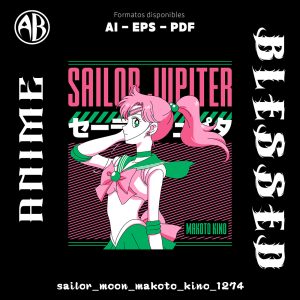 Sailor Moon - Makoto Kino-Vector - SKU1274