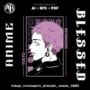 Tokyo Revengers - Atsushi Sendo-Vector - SKU1280