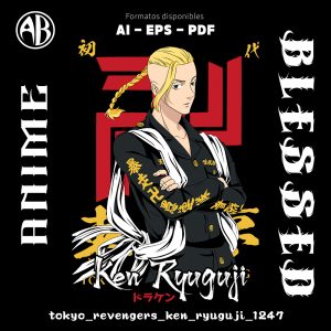 Tokyo Revengers - Ken Ryuguji-Vector - SKU1247