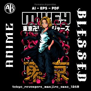 Tokyo Revengers - Manjiro Sano-Vector - SKU1268