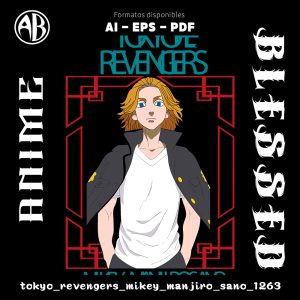 Tokyo Revengers - Mikey Manjiro Sano-Vector - SKU1263