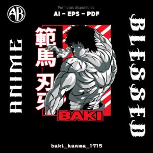 Baki - Hanma-Vector - SKU1715