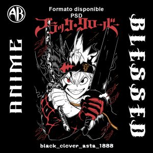 Black Clover - Asta-PSD - SKU1888