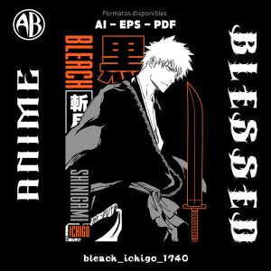 Bleach - Ichigo-Vector - SKU1740
