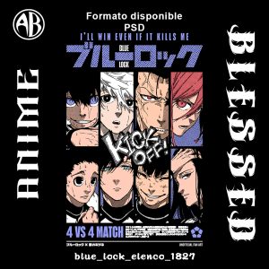 Blue Lock - Elenco-PSD - SKU1827