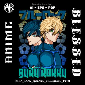 Blue Lock - Yoichi Kunigami-Vector - SKU1718