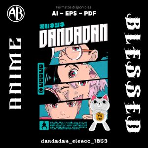 Dandadan - Elenco-Vector - SKU1853