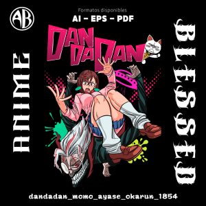 Dandadan - Momo Ayase Okarun-Vector - SKU1854
