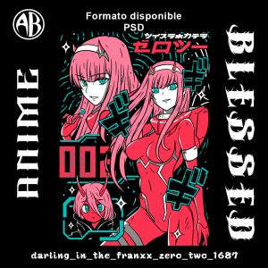 Darling In The Franxx - Zero Two-PSD - SKU1687