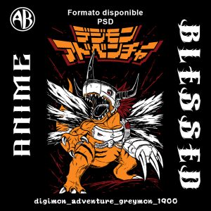 Digimon - Greymon-PSD - SKU1900