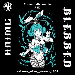 Hatsune Miku - General-PSD - SKU1802