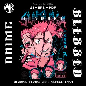 Jujutsu Kaisen - Yuji Sukuna-Vector - SKU1863