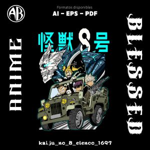 Kaiju No 8 - Elenco-Vector - SKU1697