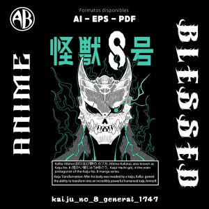 Kaiju No 8 - General-Vector - SKU1747