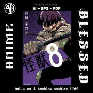 Kaiju No 8 - Hoshina Soshiro-Vector - SKU1769
