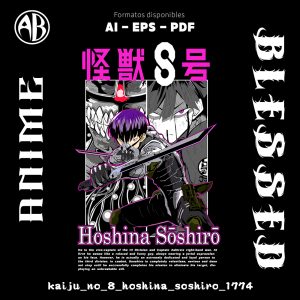 Kaiju No 8 - Hoshina Soshiro-Vector - SKU1774