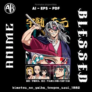 Kimetsu no Yaiba - Tengen Uzui-Vector - SKU1882