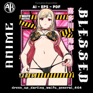 My Dress Up Darling - Waifu General-Vector - SKU464