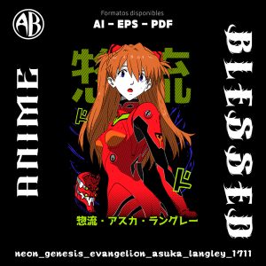 Neon Genesis Evangelion - Asuka Langley-Vector - SKU1711