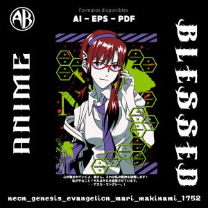 Neon Genesis Evangelion - Mari Makinami-Vector - SKU1752