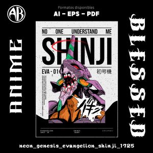 Neon Genesis Evangelion - Shinji-Vector - SKU1725