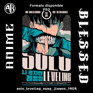 Solo Leveling - Sung Jinwoo-PSD - SKU1905
