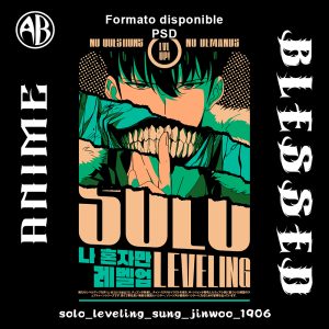 Solo Leveling - Sung Jinwoo-PSD - SKU1906