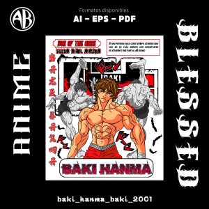 Baki - Hanma Baki-Vector - SKU2001