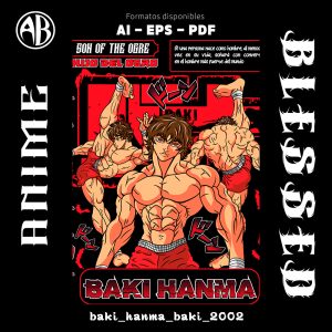 Baki - Hanma Baki-Vector - SKU2002