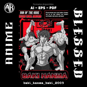 Baki - Hanma Baki-Vector - SKU2003