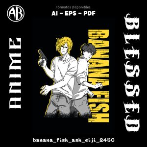 Banana Fish - Ash Eiji-Vector - SKU2450