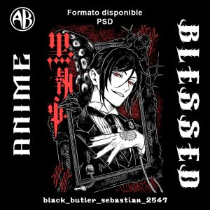 Black Butler - Sebastian-PSD - SKU2547